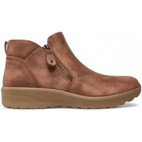 Bottines Lovely Vibe Fall marron (36), Plat, 1 à 3 cm, Fermeture éclair, Casuel - Skechers - Modalova