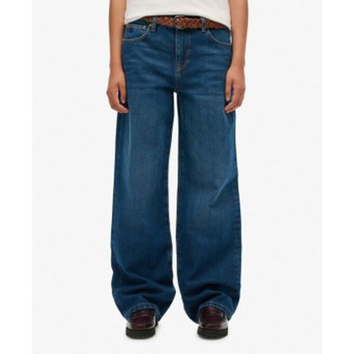 W7011267A Jeans mid rise wide leg jean (26), Bleu, Casuel, Coton, Denim - Superdry - Modalova