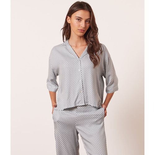 Pyjamahemd mit kurzen ärmeln und print - Etam - Modalova