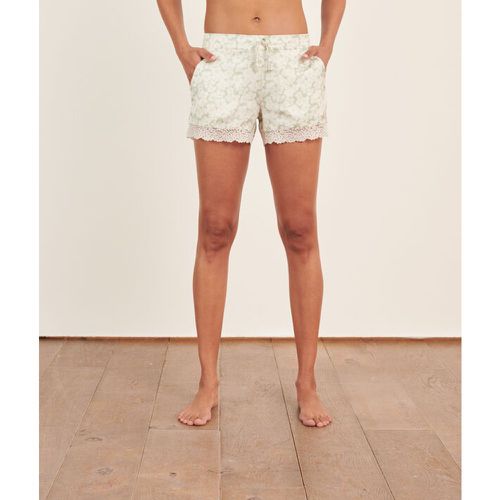 Pantalón de satén estampado - NEMY - XL - Ecru - Mujer - Etam - Modalova