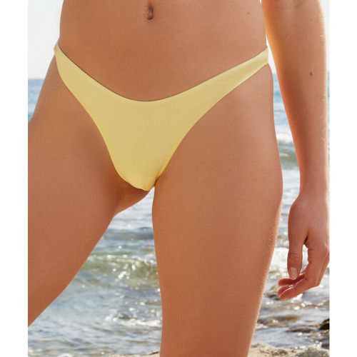 Braguita bikini pierna alta - PHOEBE - 36 - Amarillo - Mujer - Etam - Modalova