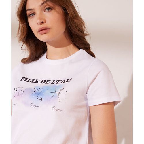 Camiseta estampada 'fille de l'eau' - EAU - XS - - Mujer - Etam - Modalova