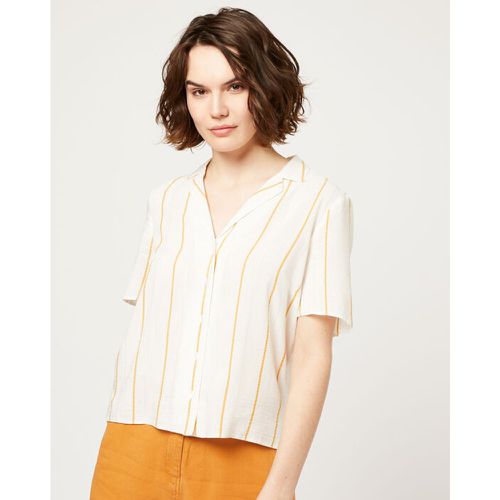 Camisa estampado de rayas - LIVIA - 36 - Amarillo - Mujer - Etam - Modalova