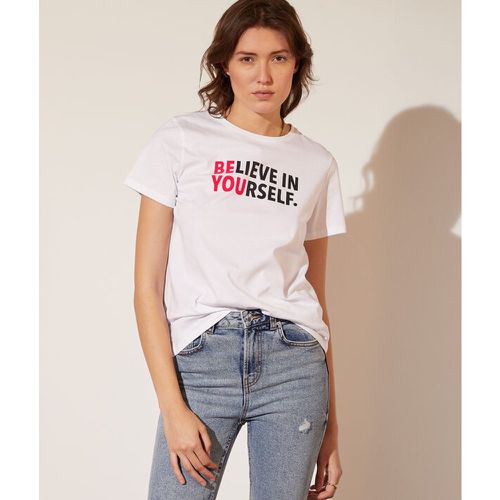 Camiseta 'believe in yourself' - YOURSELF - XS - - Mujer - Etam - Modalova