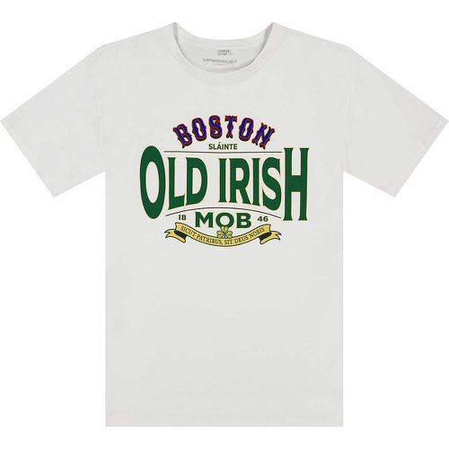 Old Irish Mob Oversize T-Shirt, bianco - mister tee - Modalova
