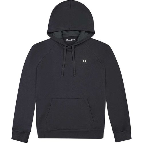 RIVAL FLEECE HOODY, nero / Onyx bianco - Under Armour - Modalova