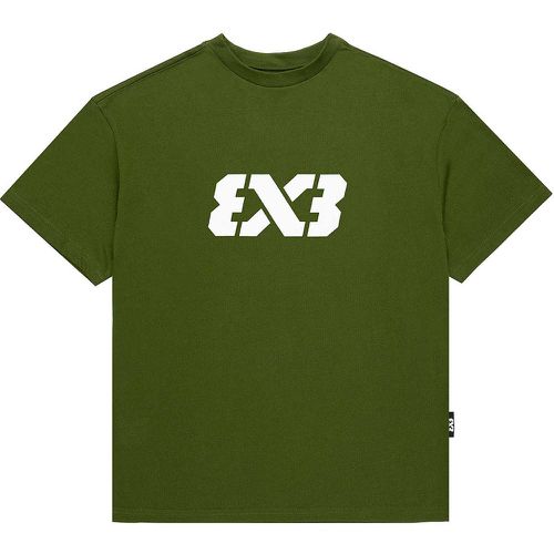 X3 LOGO T-SHIRT, DARK GREEN - 3x3 - Modalova