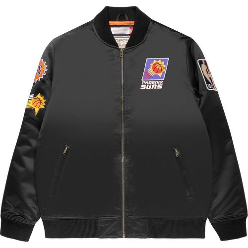 NBA PHOENIX SUNS SATIN BOMBER JACKET - Mitchell And Ness - Modalova