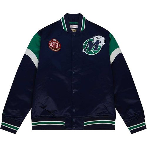 NBA HEAVYWEIGHT SATIN JACKET DALLAS MAVERICKS - Mitchell And Ness - Modalova