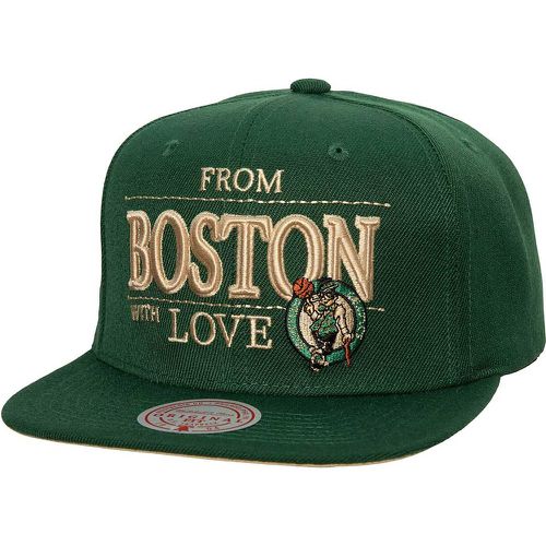 NBA BOSTON WITH LOVE SNAPBACK CAP, verde/ - Mitchell And Ness - Modalova