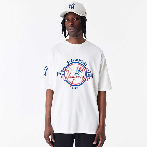 MLB NEW YORK YANKEES ANNIVERSARY OVERSIZED T-SHIRT - new era - Modalova