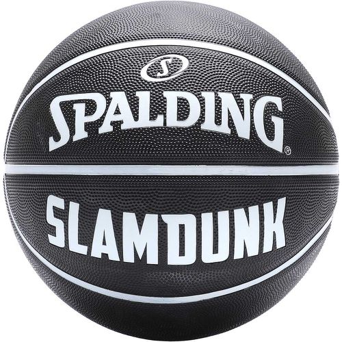 Slam Dunk Outdoor Basketball, nero / nero / bianco - Spalding - Modalova