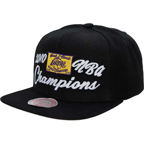 NBA 10 NBA CHAMPS SNAPBACK HWC LOS ANGELES LAKERS, nero - Mitchell And Ness - Modalova