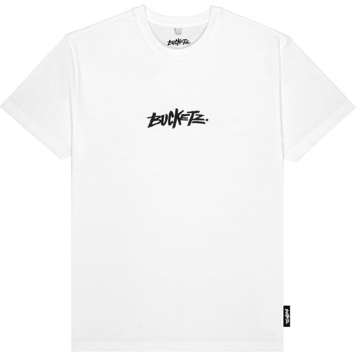 Bucketz Logo T-Shirt, white - Bucketz - Modalova