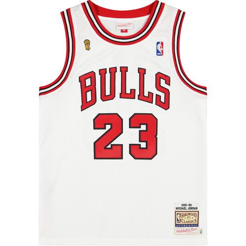 NBA CHICAGO BULLS 1995 AUTHENTIC JERSEY MICHAEL JORDAN, bianco - Mitchell And Ness - Modalova