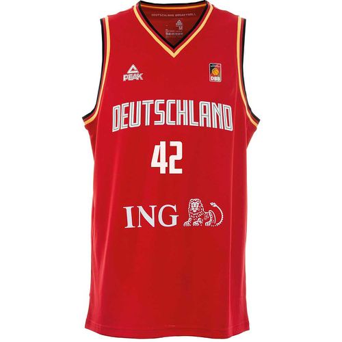 FIBA Deutschland Basketball Jersey Andreas Obst - Peak - Modalova