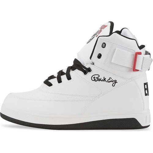 HI PU , bianco / nero / Chinese rosso EU44 1/2 UK10 US11 - Ewing Athletics - Modalova