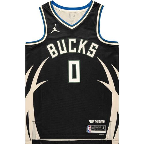 NBA MILWAUKEE BUCKS STATEMENT JERSEY DAMIAN LILLARD - Jordan - Modalova