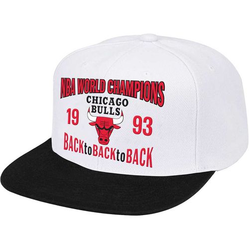 NBA CHICAGO BULLS BACK TO BACK TO BACK 1993 SNAPBACK CAP, / - Mitchell And Ness - Modalova