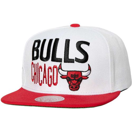 NBA CHICAGO BULLS TOSS UP SNAPBACK CAP, bianco - Mitchell And Ness - Modalova