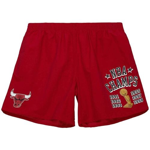 NBA CHICAGO BULLS TEAM HERITAGE WOVEN SHORTS - Mitchell And Ness - Modalova