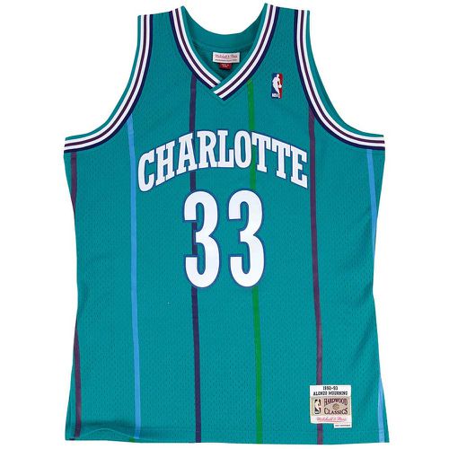 NBA SWINGMAN JERSEY CHARLOTTE HORNETS 92 - ALONZO MOURNING - Mitchell And Ness - Modalova