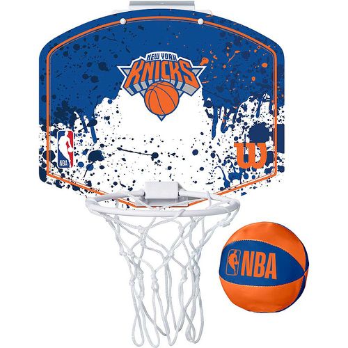 NBA TEAM MINI HOOP NEW YORK KNICKS, blu - Wilson - Modalova