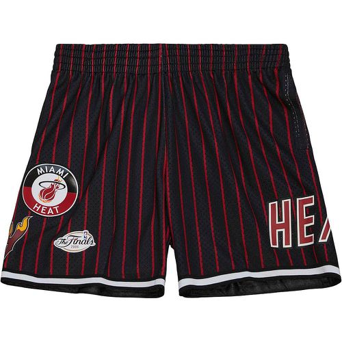 NBA MiAMI HEAT CITY COLLECTION MESH SHORTS, nero / rosso - Mitchell And Ness - Modalova