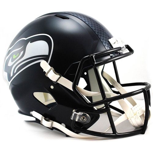 NFL Seattle Seahawks Speed Replica Helmet, blu / verde - Riddell - Modalova