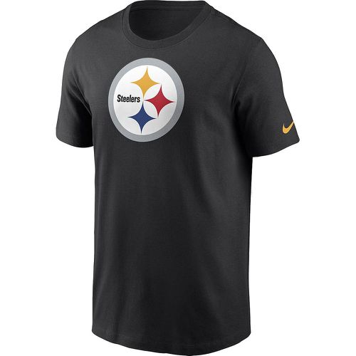 NFL PITTSBURGH STEELERS LOGO ESSENTIAL T-SHIRT, nero 00A Pittsburgh Steelers - Nike - Modalova