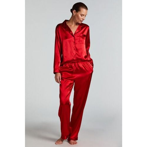 Hunkemöller Satin Trousers Red - Hunkemöller - Modalova