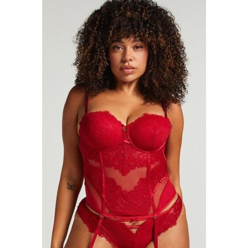 Hunkemöller Charlotta Bustier Red - Hunkemöller - Modalova