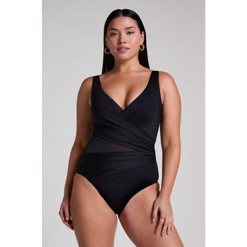 Shaping Shell Mesh Swimsuit - Hunkemöller - Modalova