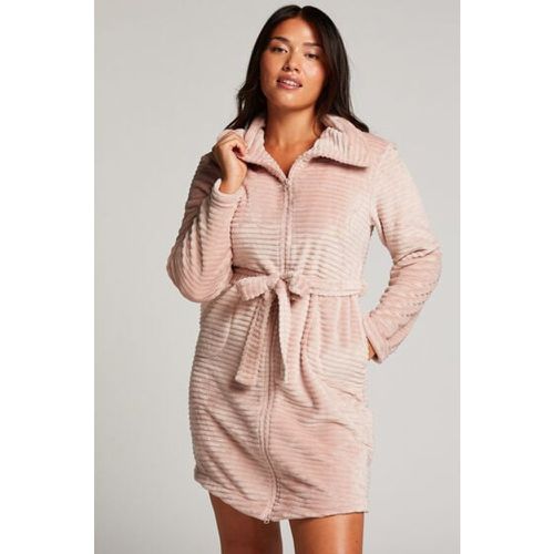 Zip Fleece Bathrobe - Hunkemöller - Modalova