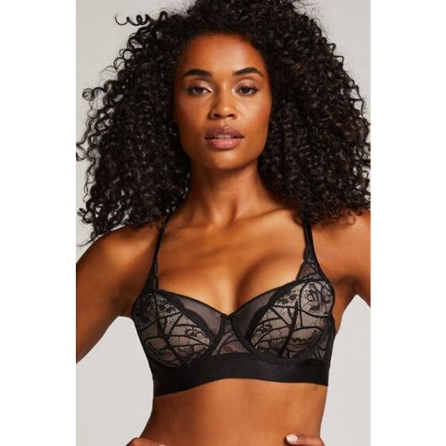 Luna Padded Underwired Longline Bra - Hunkemöller - Modalova