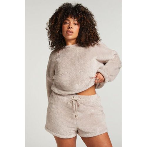 Hunkemöller Fleece Pyjama Set Grey - Hunkemöller - Modalova