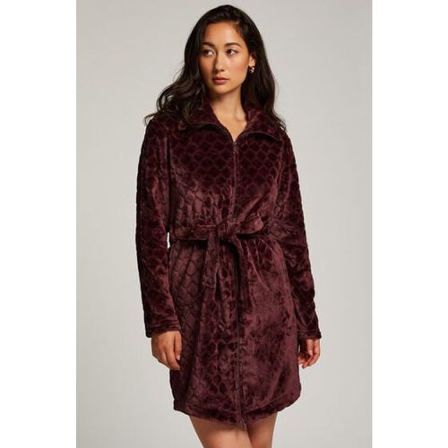 Zip Fleece Bathrobe - Hunkemöller - Modalova