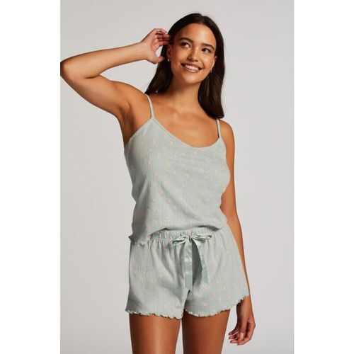 Hunkemöller Cotton shorts Green - Hunkemöller - Modalova