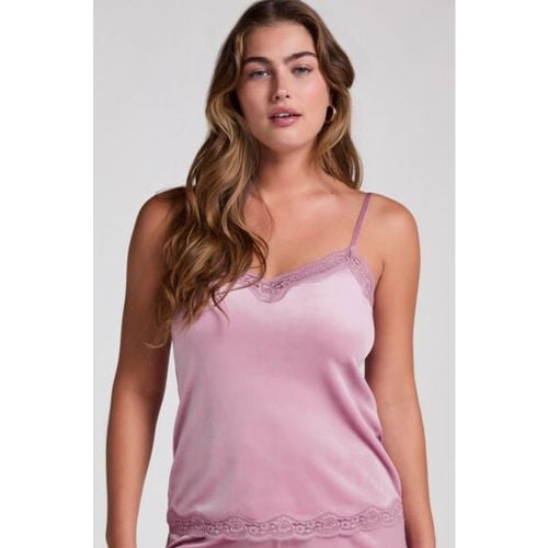 Velours Lace Cami Top - Hunkemöller - Modalova