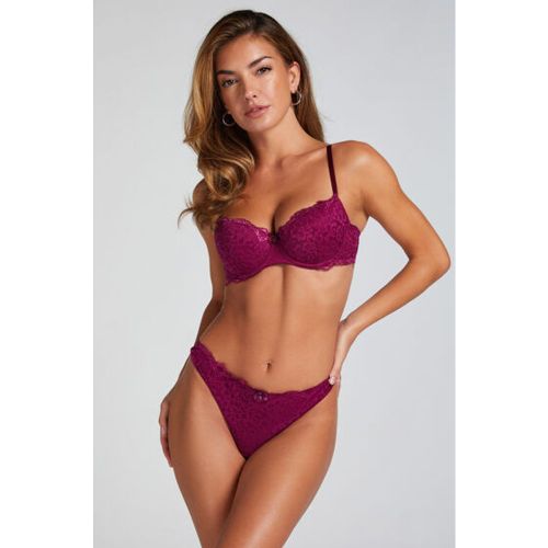 Hunkemöller Tanga Marine Morado - Hunkemöller - Modalova