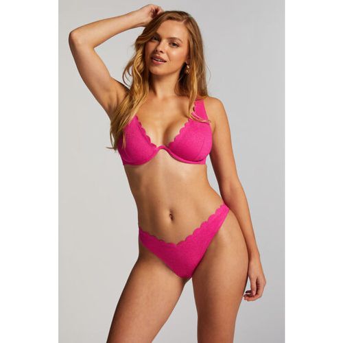 Braguita de Bikini de Corte Alto Scallop Lurex - Hunkemöller - Modalova