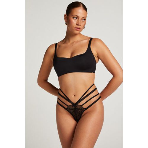 Hunkemöller Tanga Lorraine Negro - Hunkemöller - Modalova