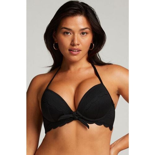 Top de bikini preformado con efecto realce Scallop Copa A - E - Hunkemöller - Modalova