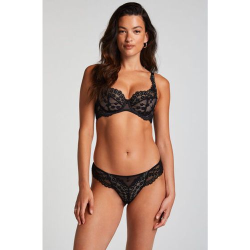 Hunkemöller Tanga Daisy Negro - Hunkemöller - Modalova