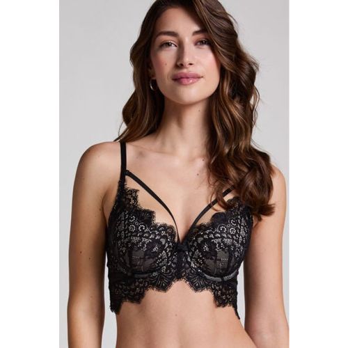 ¡Los sujetadores corsé son imprescindibles! ¡Este es muy bonito gracias a todo el encaje, el tejido transparente y a las cintas adicionales! Las ci - 168338-85A - Modalova