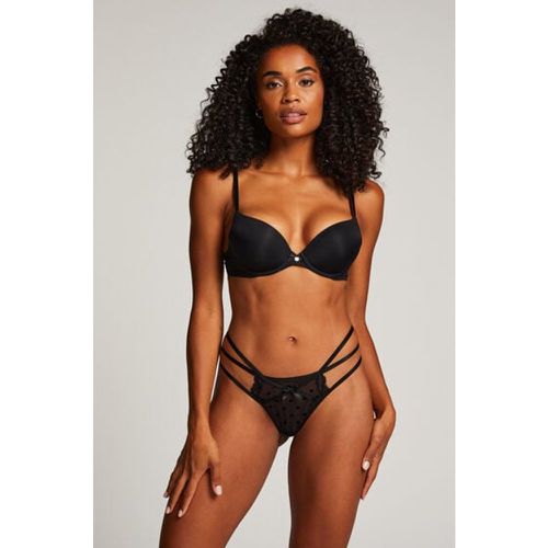 Hunkemöller Tanga Melda Negro - Hunkemöller - Modalova