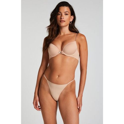 Hunkemöller Invisible Tanga Beige - Hunkemöller - Modalova