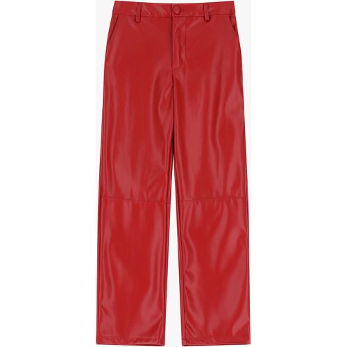 Pantaloni sartoriali in similpelle - Imperial - Modalova