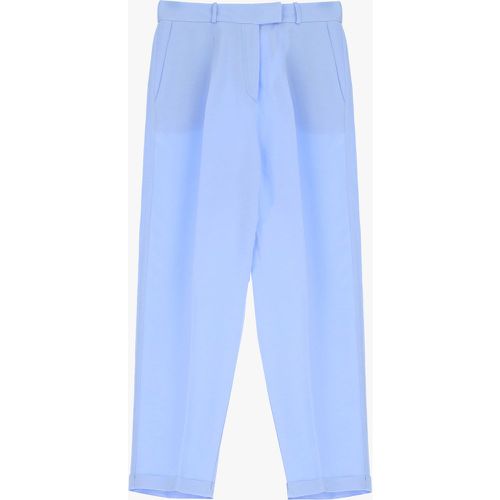 Pantaloni slim-fit cropped con piega stirata - Imperial - Modalova