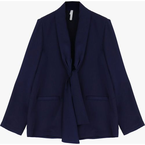 Blazer con sciarpa decorativa - Imperial - Modalova